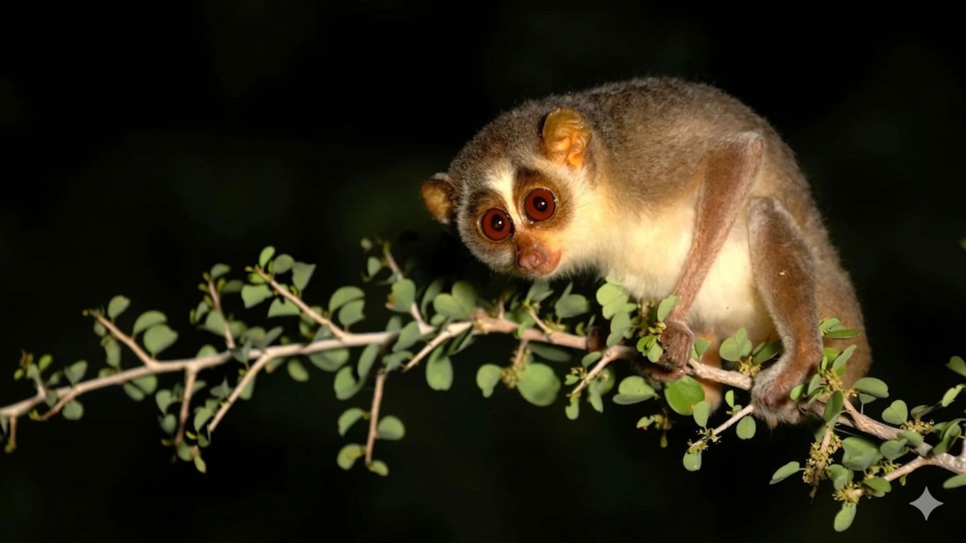 night forest dark trees